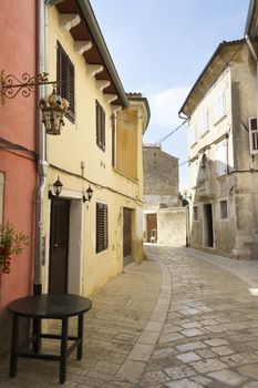 street in Porec, Croatia