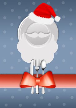 Christmas Menu background