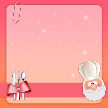 Christmas Menu background