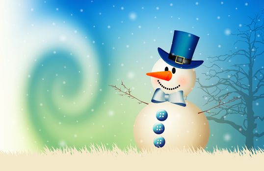 Snowman for Merry Christmas