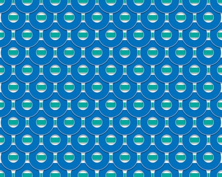 background or texture blue dial with green strips