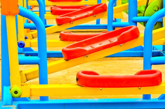 Colorful playground for children