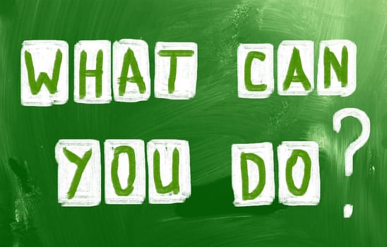 What can you do?