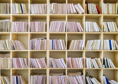Keeping Records On Yellow Shelves