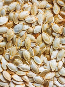 Healthy Pumpkin Seeds Background