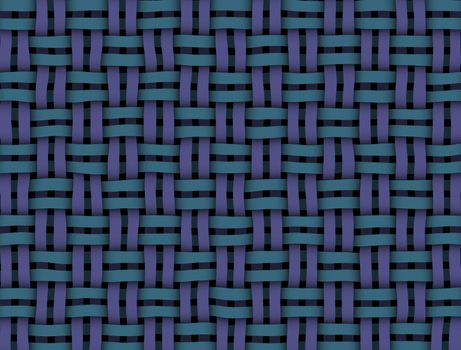 Wicker texture blue-purple in color