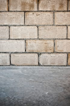 Block of concrete wall background