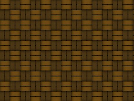 Old woven wood pattern