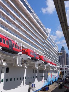 Norwegian Breakaway Cruise Ship in New York