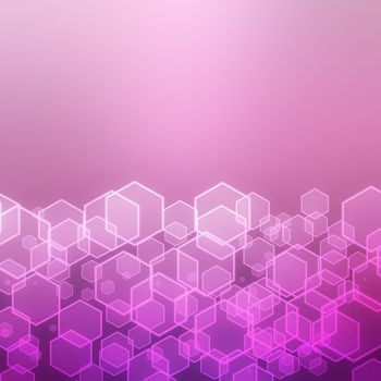 abstract background with hexagon texture