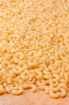 Italian Pasta Close Up. Food Background Texture.