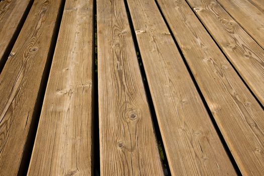 Wooden deck background lumber pattern