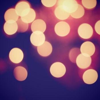 Bokeh light vintage background