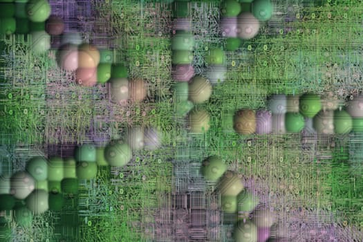 Abstract background -  printed circuit - motherboard - technology abstract
