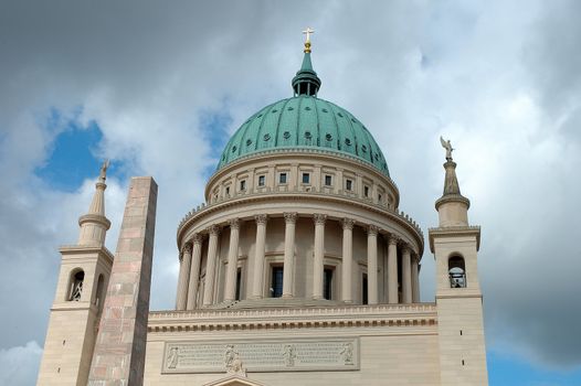 Nikolaikirche (Nikolai church) in Potsdam Germany