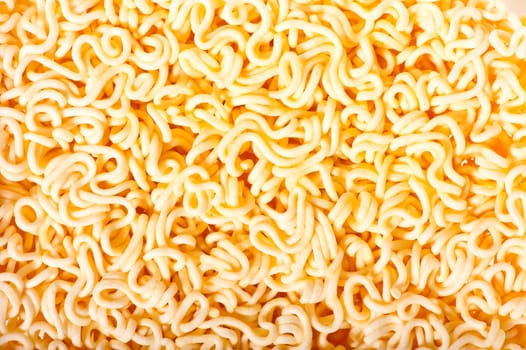 yellow dry noodles - background close-up