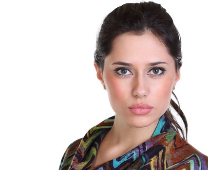 Portrait of beautiful woman