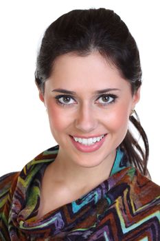 Portrait of beautiful woman