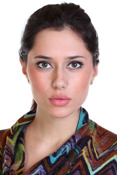 Portrait of beautiful woman