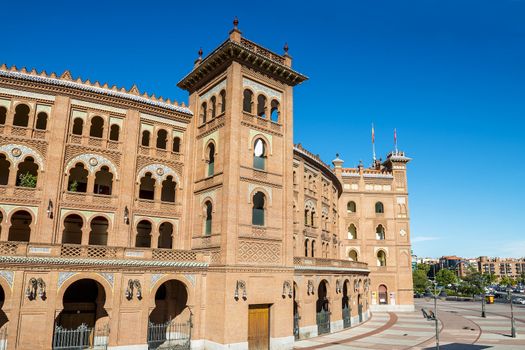 Las Ventas Bullring, arenes in Madrid, Spain, Europe