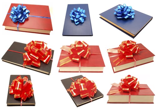 The book with a bow. Set