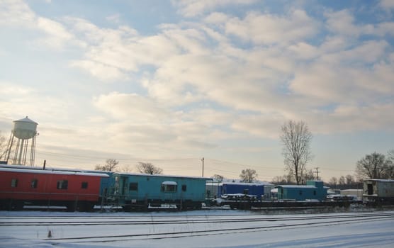 Colorful train