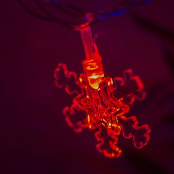 glass snowflake