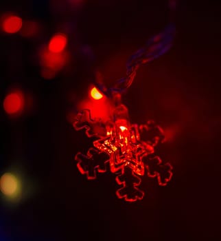 glass snowflake