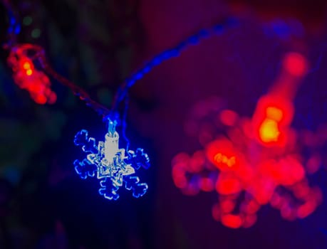 glass snowflake