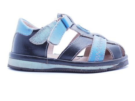 Children's shoes on a white background