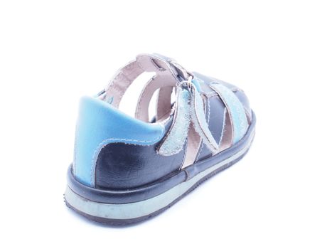 Children's shoes on a white background