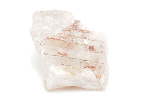 quartz on a white background