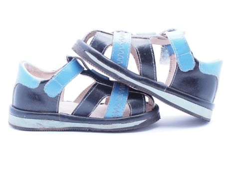 Children's shoes on a white background