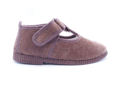 Children's shoes on a white background