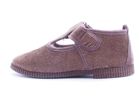 Children's shoes on a white background