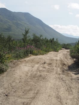 road in the mountains