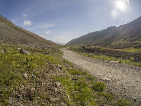 road in the mountains