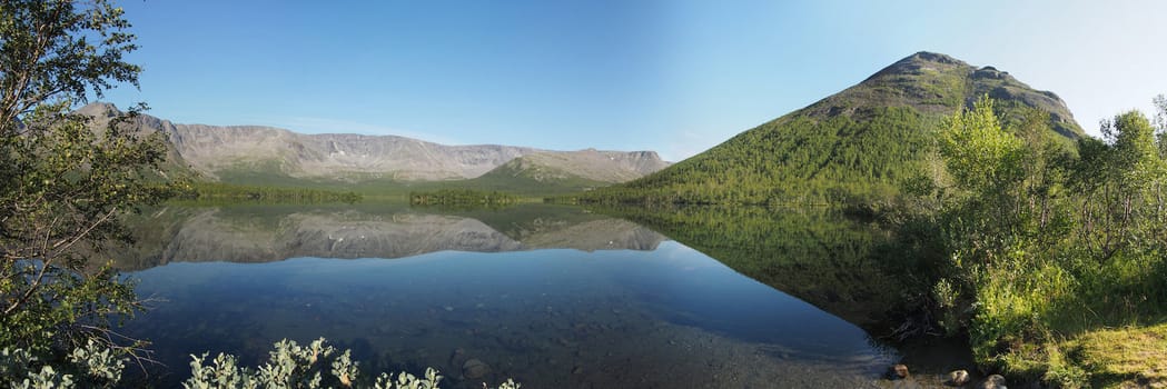 Mountain panorama. Hibiny