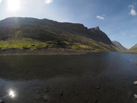Lake in the mountains