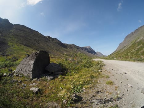 road in the mountains