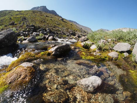 mountain river