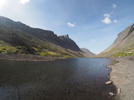 Lake in the mountains