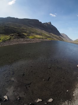 Lake in the mountains