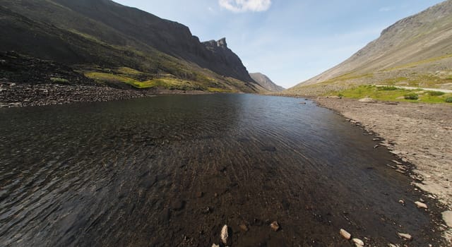 Lake in the mountains