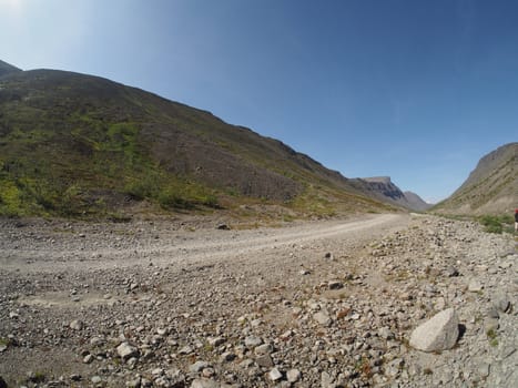 road in the mountains