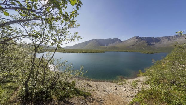 Lake in the mountains