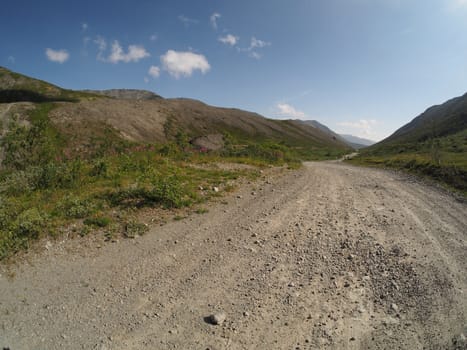 road in the mountains