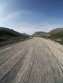 road in the mountains