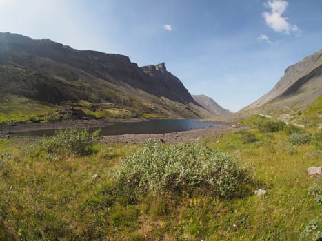 Lake in the mountains