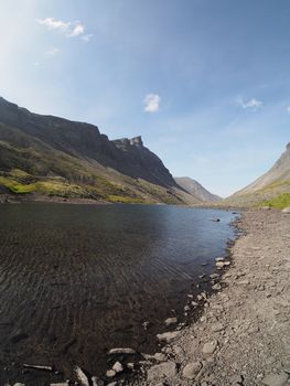 Lake in the mountains